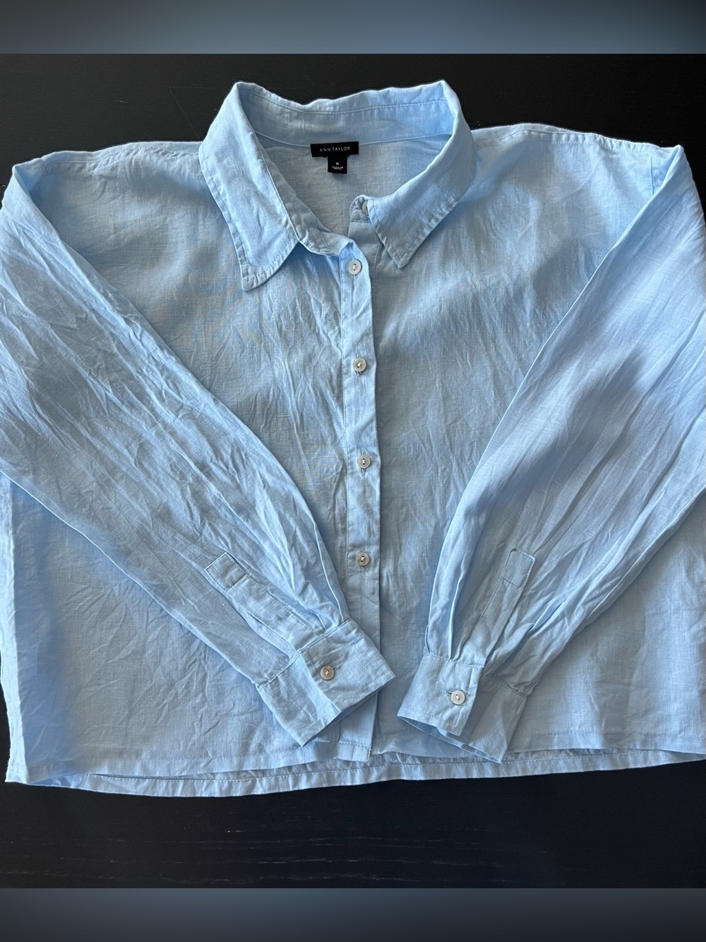 Ann Taylor Linen Button Down
